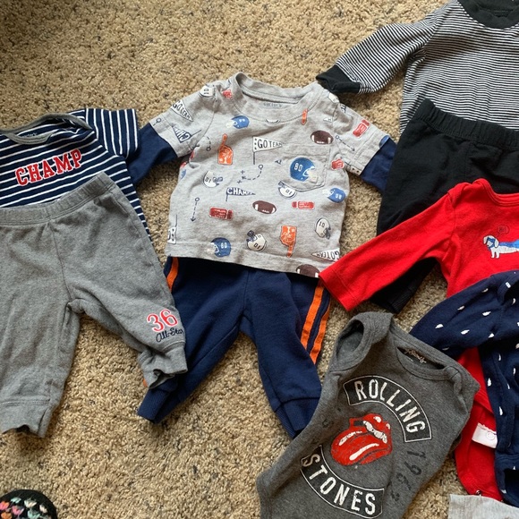 Baby Boy Bundle (3 mos) Mostly Carter’s & Gerber - Picture 2 of 5